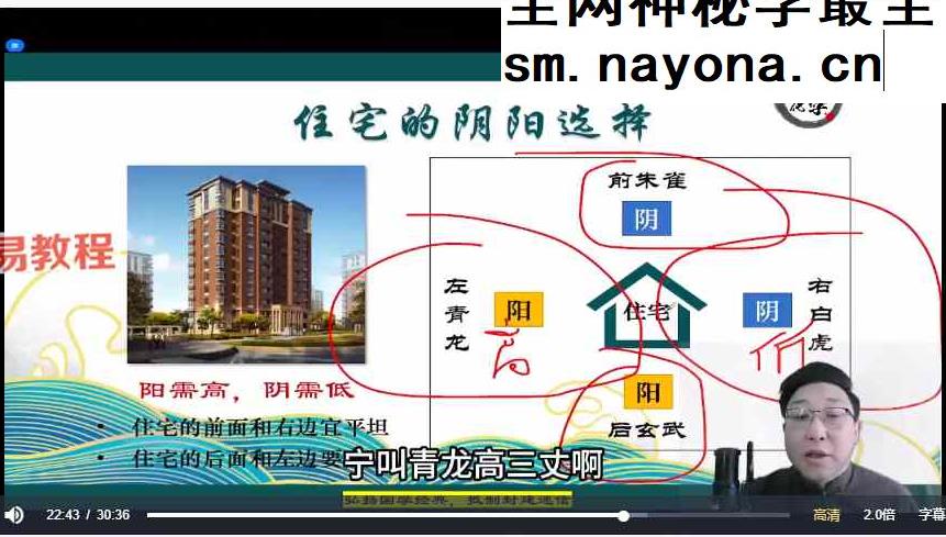 三明老师玄天环境布局实战班视频118集