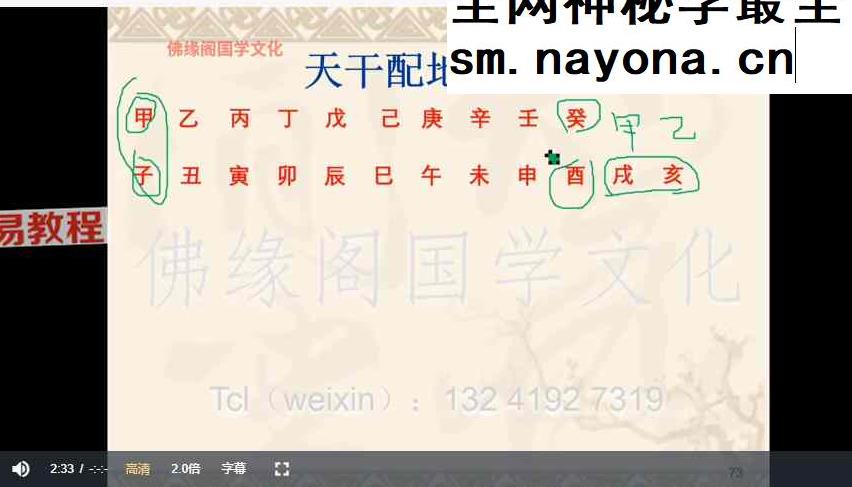 张洪铭老师《姓名学》21集视频