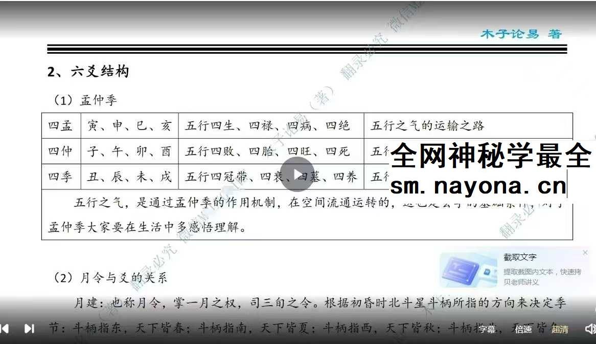 木子论易《庄卜理气六爻》23集视频