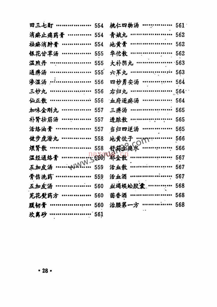 《中医治疗腰椎间盘突出症专病专方汇集》1996年15