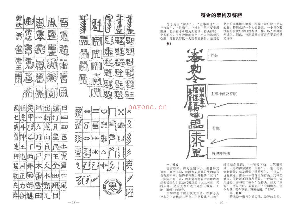 《 阴符咒术基本知识》画符10