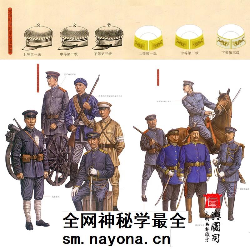 【兵仗局】晚清北洋至民国时期军装服制军衔图鉴参考 主图 【兵仗局】晚清北洋至民国时期军装服制军衔图鉴参考 主图