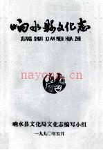 响水县文化志