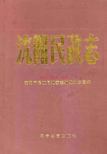沈阳民政志