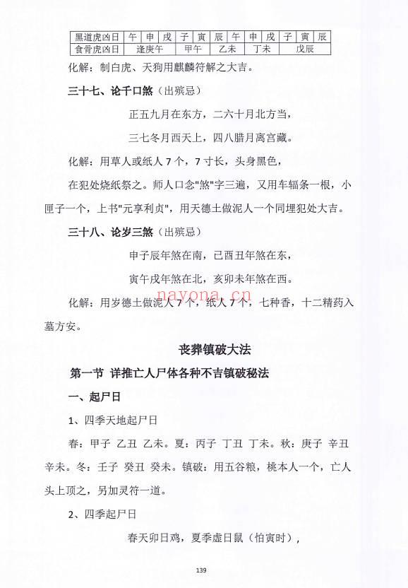 孔德风《丧葬择日》珍藏秘本168页.PDF电子版