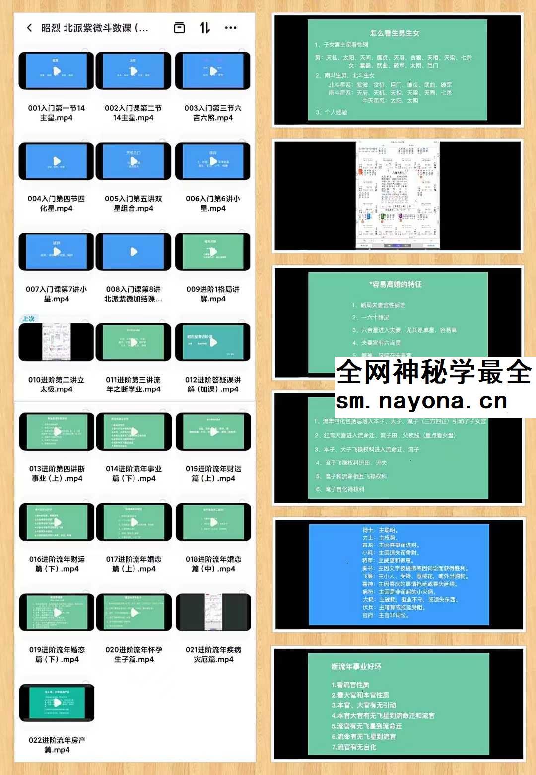 昭烈 北派紫微斗数课22集视频