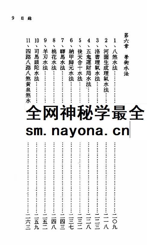 梁贵博《地理综合水法》276页
