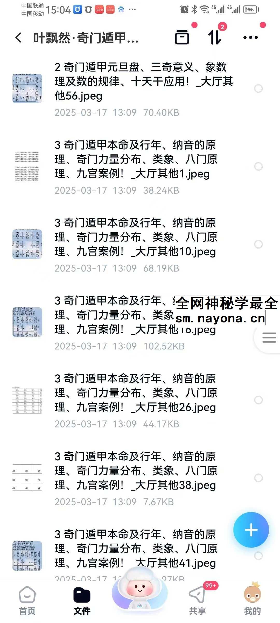 叶飘然 奇门遁甲实战特训营8节音频+图片