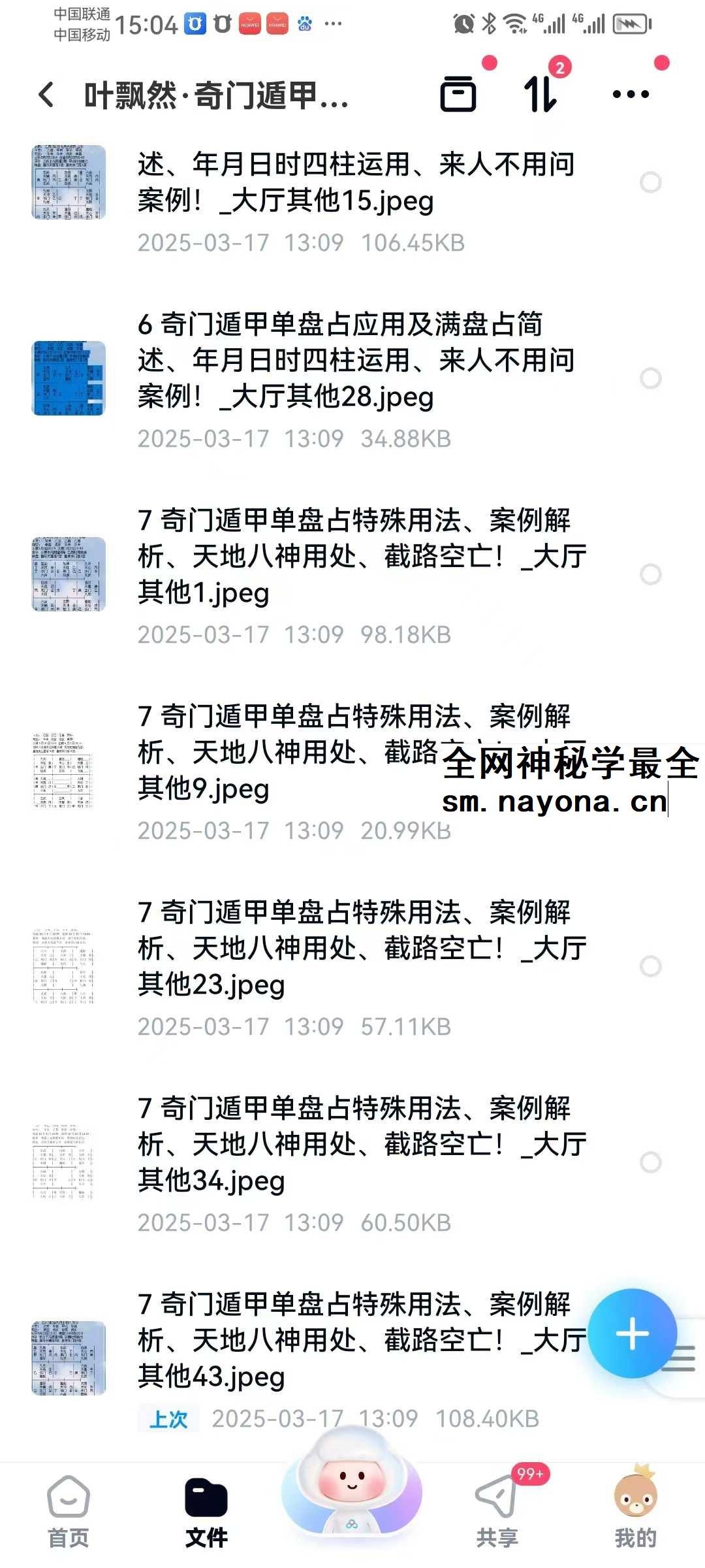 叶飘然 奇门遁甲实战特训营8节音频+图片