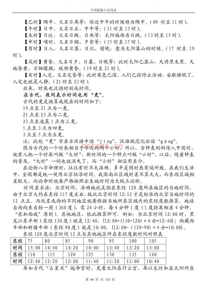 《八宅风水铁口直断》125页.PDF电子版