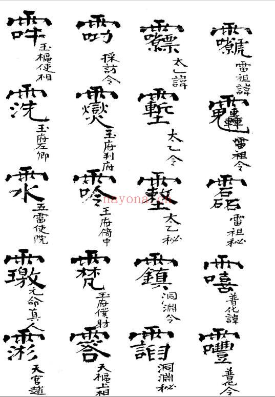 《道教讳字大全》293页 易学 第3张-古籍汇典 《道教讳字大全》293页 易学 第3张