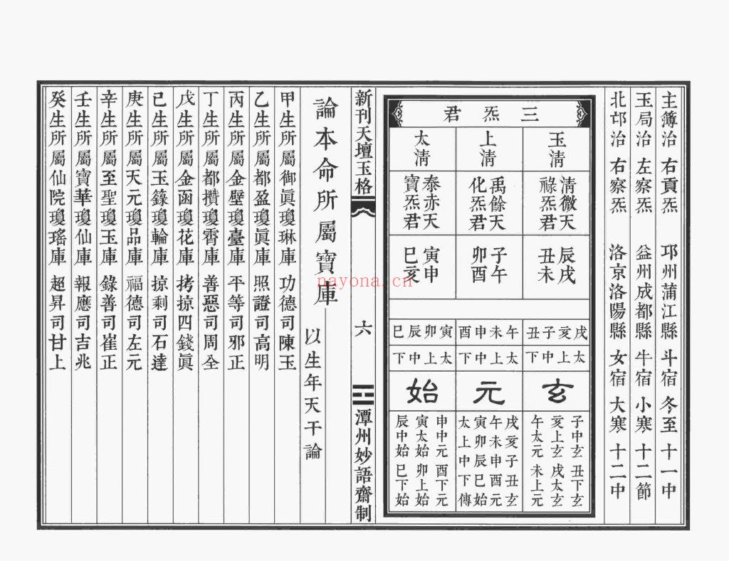 《新刊天坛玉格》清晰排版(价咨询客服)