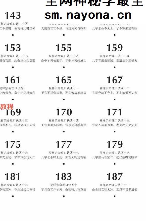 光明师《不传之秘夏仲祥定当诀&最后的六十六个夏样宗命理口诀》pdf 百度云下载