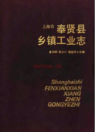 上海市奉贤县乡镇工业志