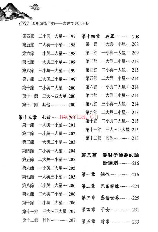 丘宗鸿《玄秘紫微斗数之命理字典八千招》434页.PDF电子版