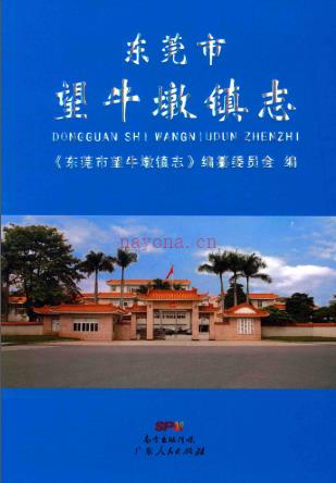 东莞市望牛墩镇志 2013版