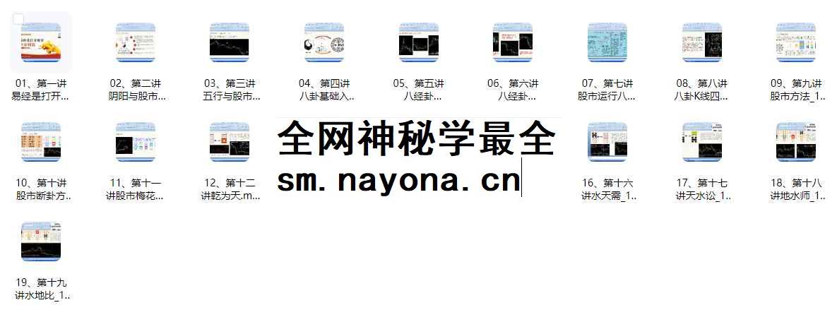 2512242 易梁老师易眼看股市19集视频课Y插图 2512242 易梁老师易眼看股市19集视频课Y插图