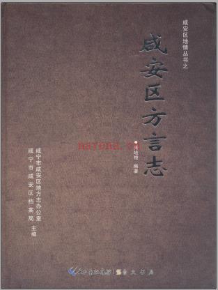 咸安区方言志 2012
