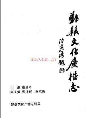 鄞县文化广播志