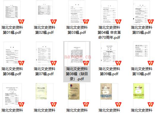 湖北文史资料 71辑