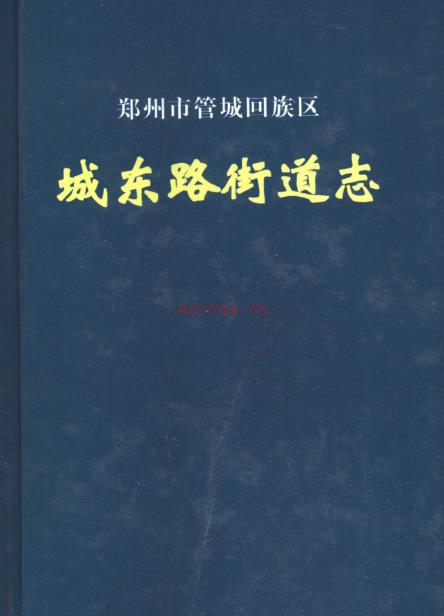 郑州市管城回族区城东路街道志 2006