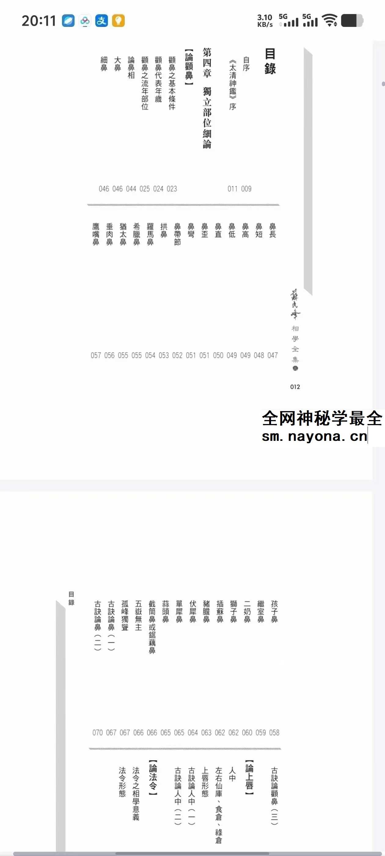 苏民峰 相学全集 四本