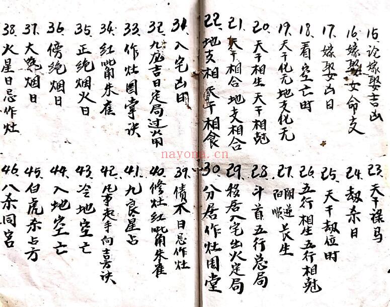 《杨公秘授修造坟宅吉凶图诀》71页双页版 国学古籍 第2张-古籍汇典 《杨公秘授修造坟宅吉凶图诀》71页双页版 国学古籍 第2张