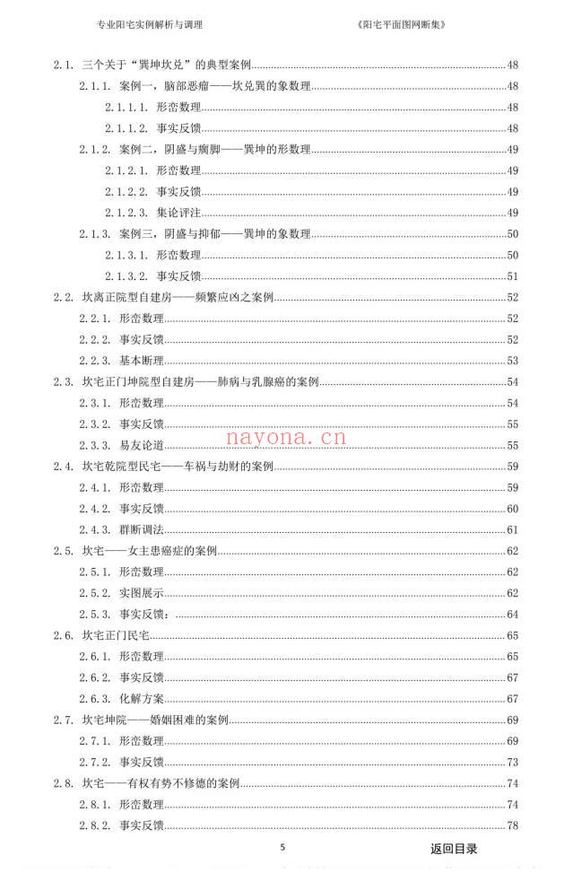 《阳宅平面图网断集》很多阳宅风水案例.380页.PDF电子版