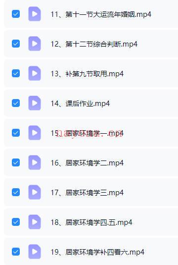 三奇老师《四柱八字》教学视频19集