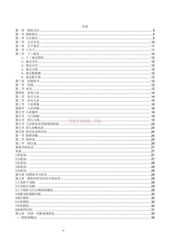 《一宅断阴阳法、阳宅绝学》10