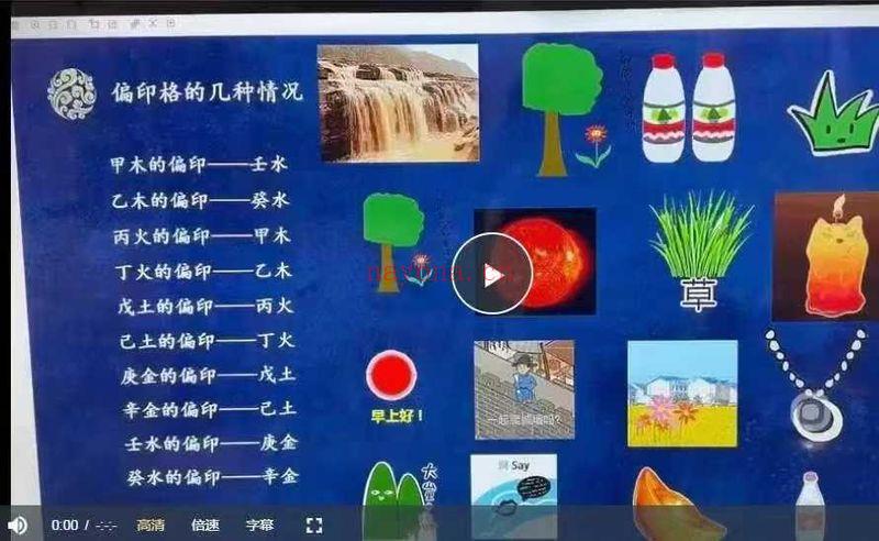 吴端阳《国学八字课》视频课72集