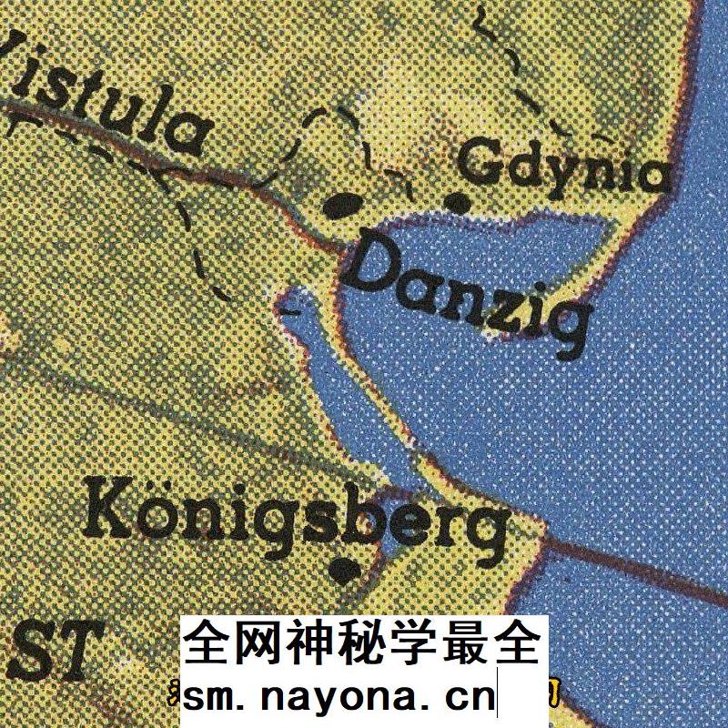 【舆图】1944年二战地缘视角从苏联俄罗斯俯瞰欧洲电子版高清全图