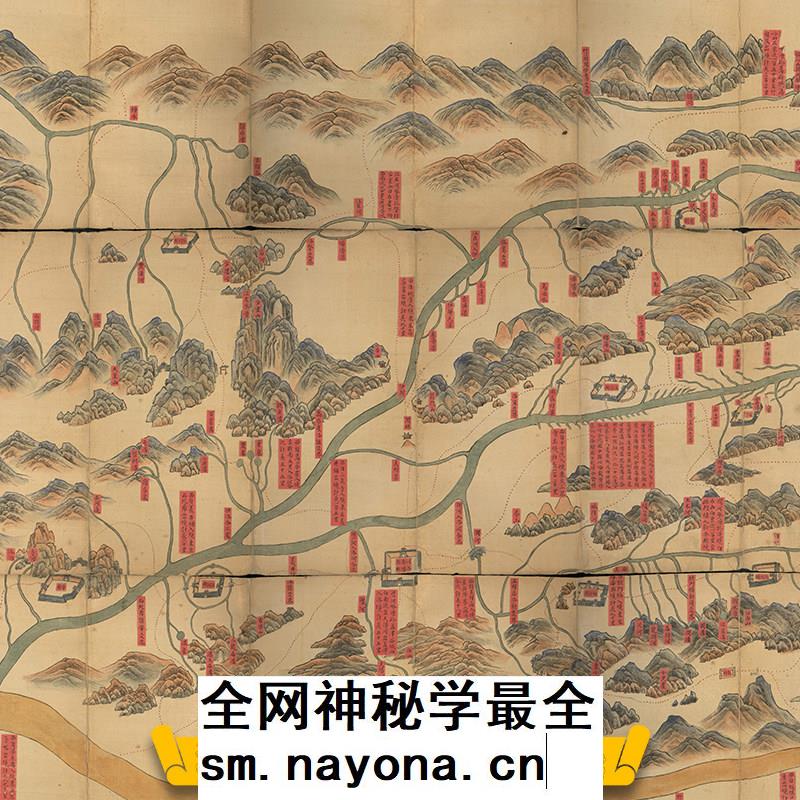 【舆图】清代河南境内水域河道水利河工图11幅(雍正12年)