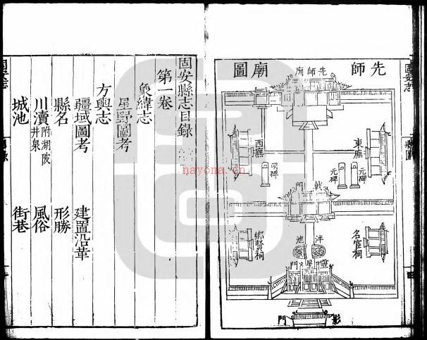 嘉靖固安县志 9卷 嘉靖44年刻本（国家图书馆藏本）PDF下载 | 华北地区 | 县志下载 | 中国地方史志网