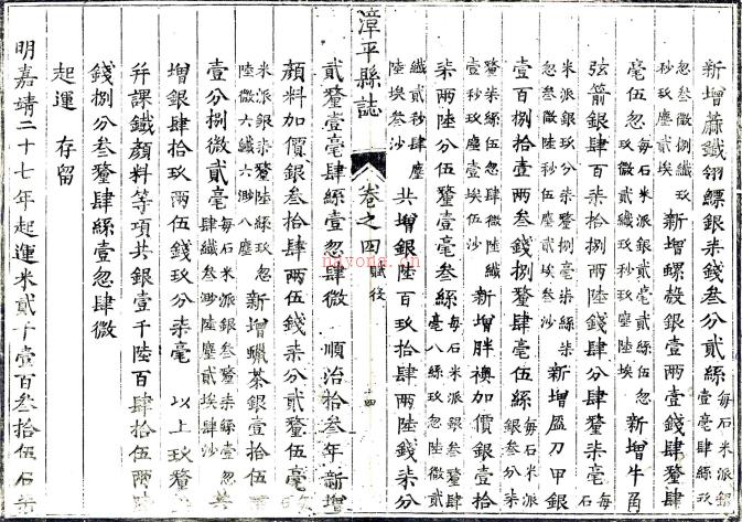 ［康熙］漳平县志九卷首一卷（清）查继纯修 （清）蒋振芳纂   清康熙二十四年（1685）刻本，PDF下载 | 华南地区 | 县志下载 | 中国地方史志网