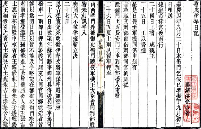 遣戍伊犁日记一卷天山客话一卷外家纪闻一卷（清）洪亮吉着  清光绪三年（1877）刻本 .pdf下载 | 西部地区 | 县志下载 | 中国地方史志网