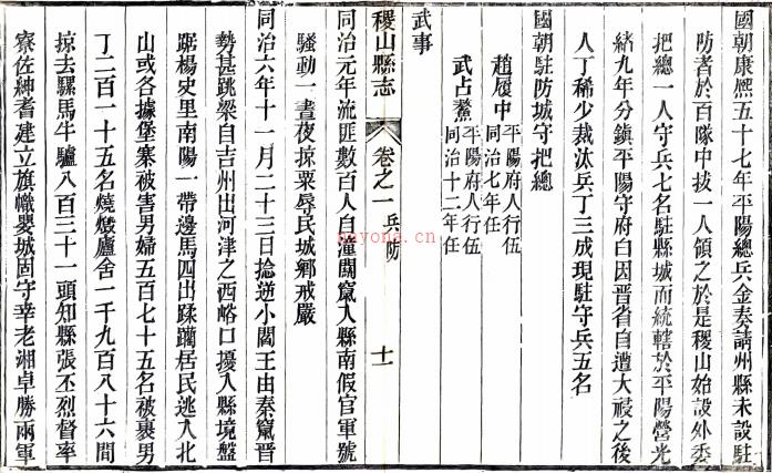 ［光绪］续修稷山县志二卷（清）马家鼎纂修  清光绪十一年（1885）刻本 .pdf下载 | 西北地区 | 县志下载 | 中国地方史志网