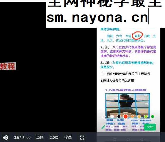 奇门预测疾病课程视频30集