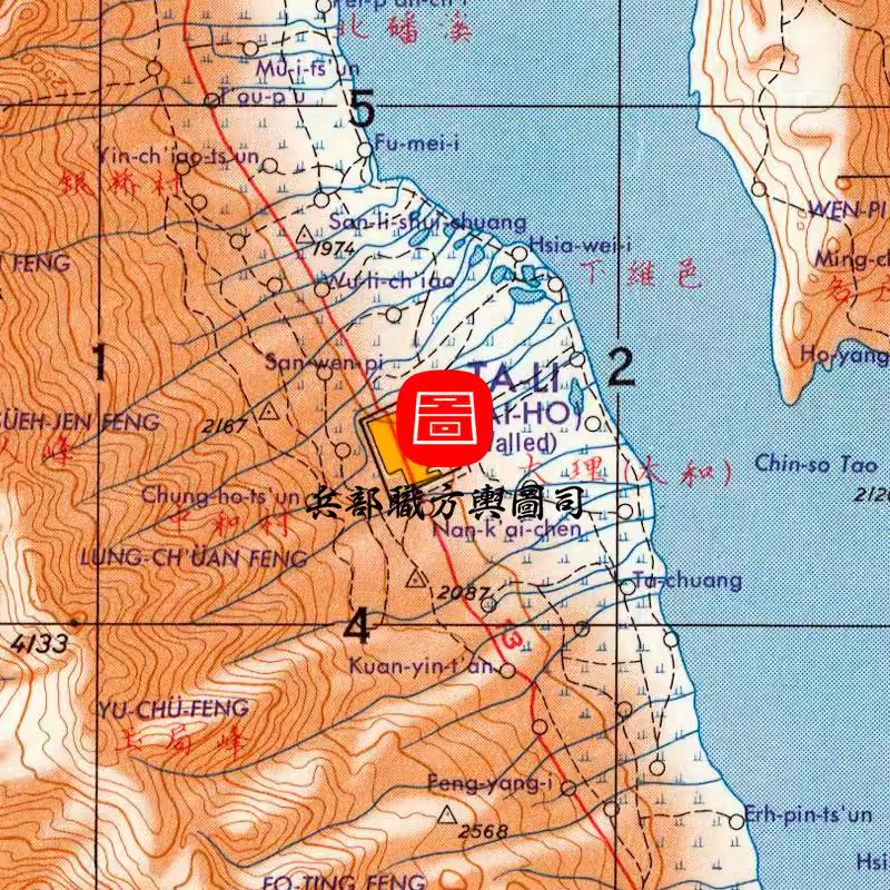【舆图】美绘云南局部地理地形交通高清图29张（民国古本） 主图