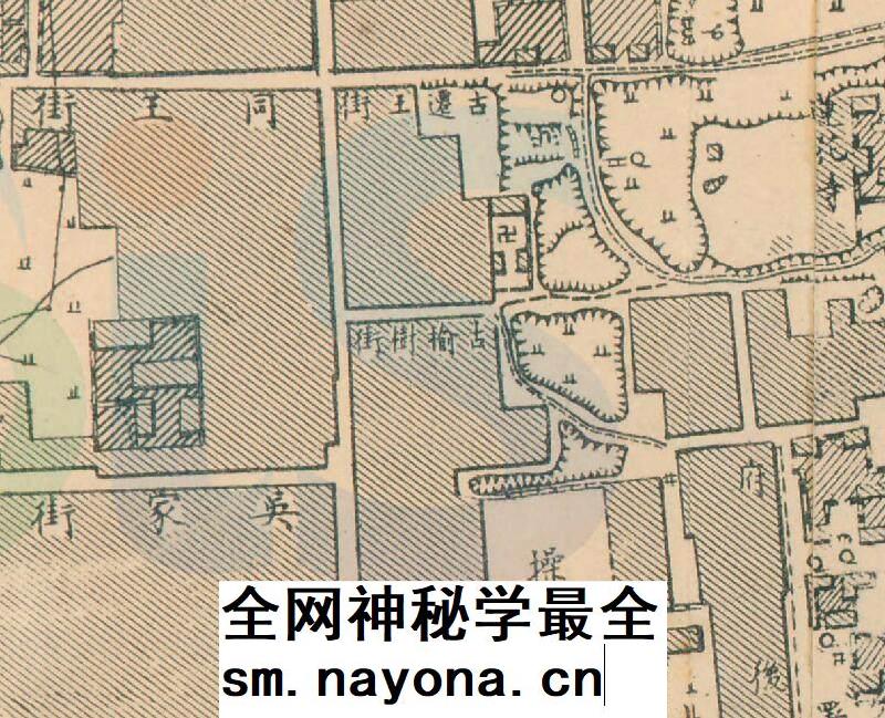 【舆图】民国4年1915年洛阳城内及四关图 洛阳及周边地区老地图