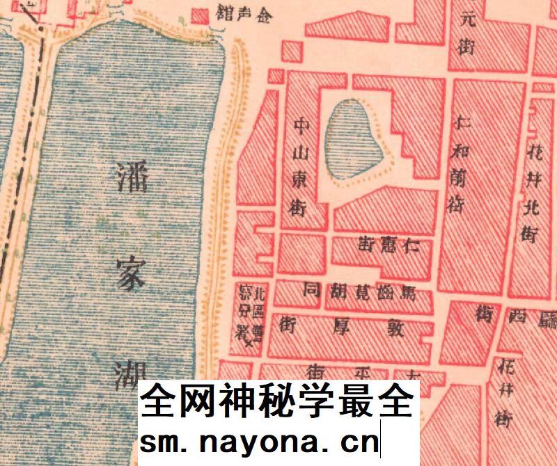 【舆图】1929年开封市全图 民国开封市电子版老地图 陆测局绘制