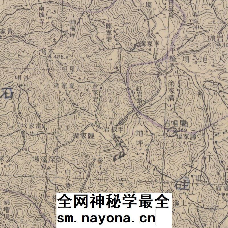 民国四川省1比5万陆测地形图老地图集 297幅图 电子版图片