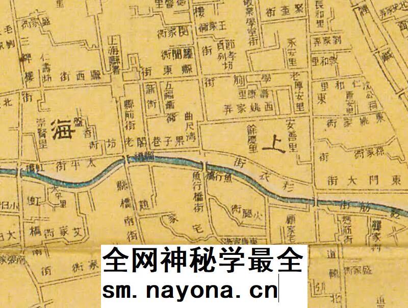 【舆图】民国1913年新测上海地图电子版老地图高清图片素材JPG