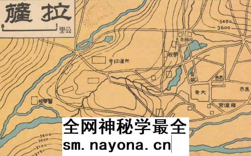 【舆图】1938年西康西藏详图 老地图 电子图片
