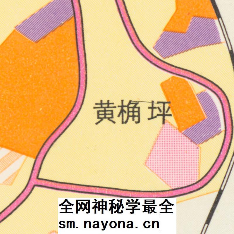 【舆图】1985年重庆市城市规划图 重庆历史变迁老地图