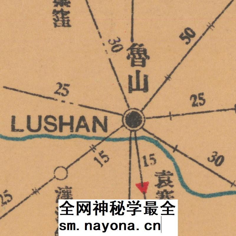 【舆图】1921年河南邮务区舆图 邮政发展地图史料 民国10年古本