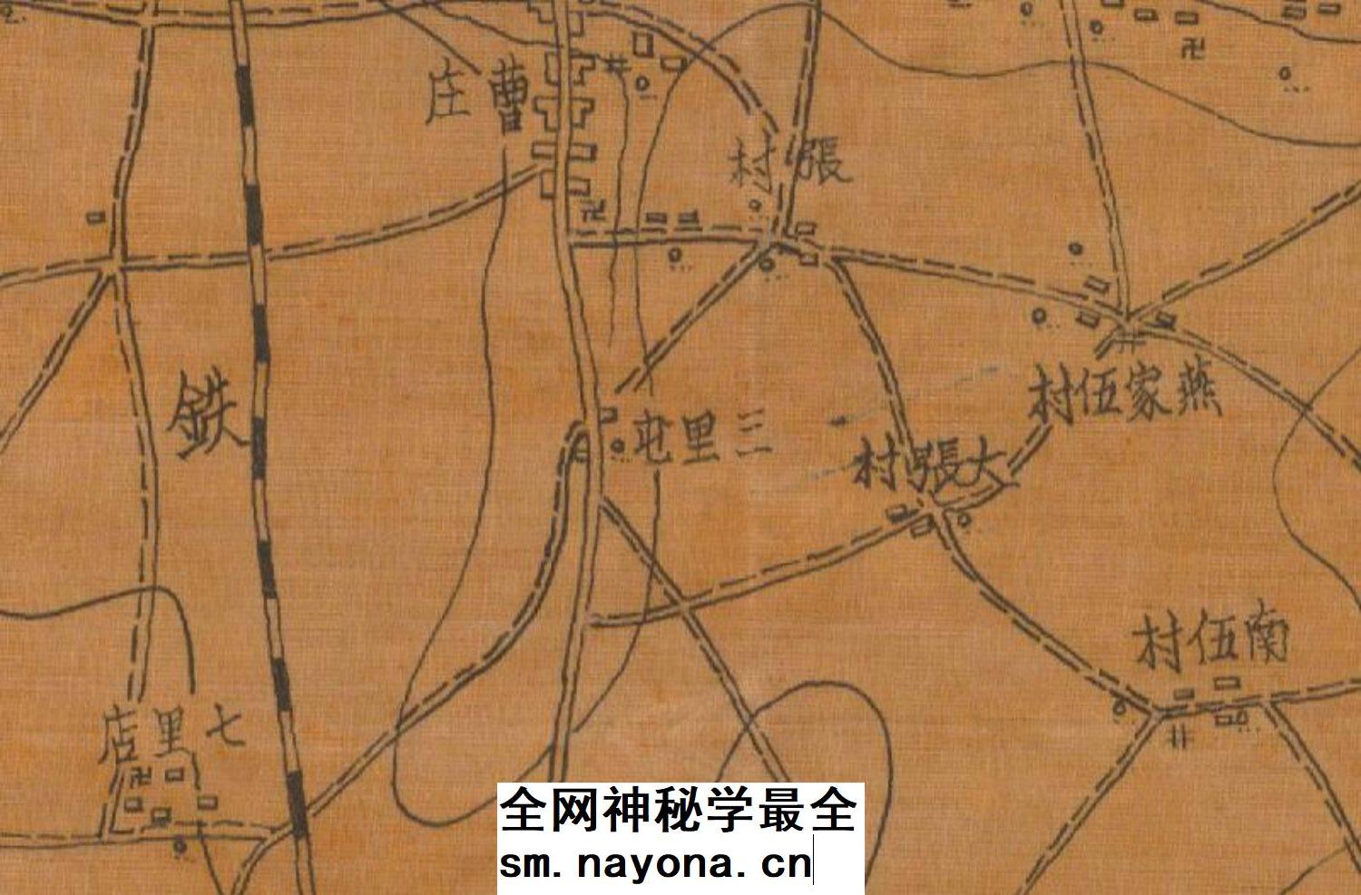 【舆图】1931年河南省安阳彰德都市计划要图民国历史老地图高清图