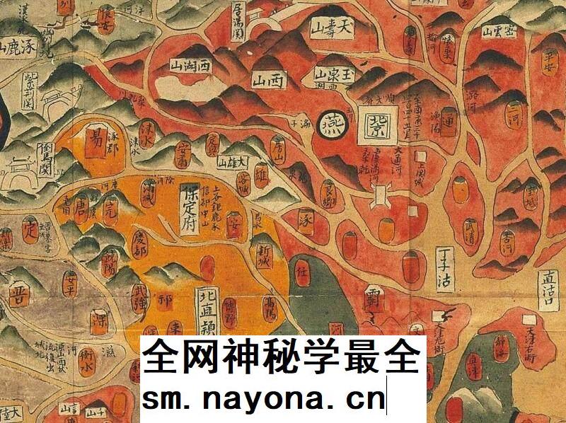 【舆图】1783年天明癸卯大清广舆图 清朝政区图
