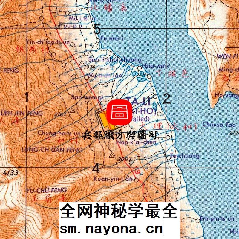 【舆图】美绘云南局部地理地形交通高清图29张（民国古本）
