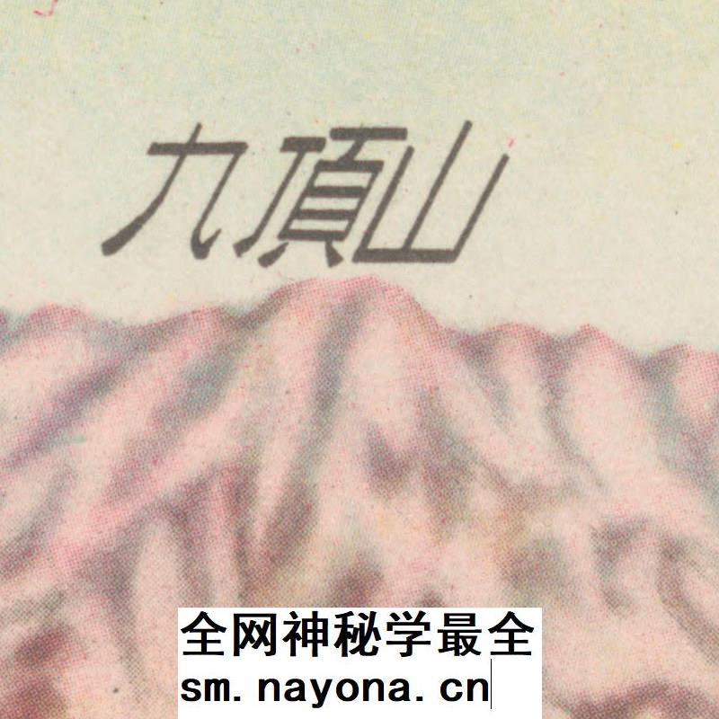 【舆图】1957年成都平原水利鸟瞰地图都江堰灌溉流域装饰画素材
